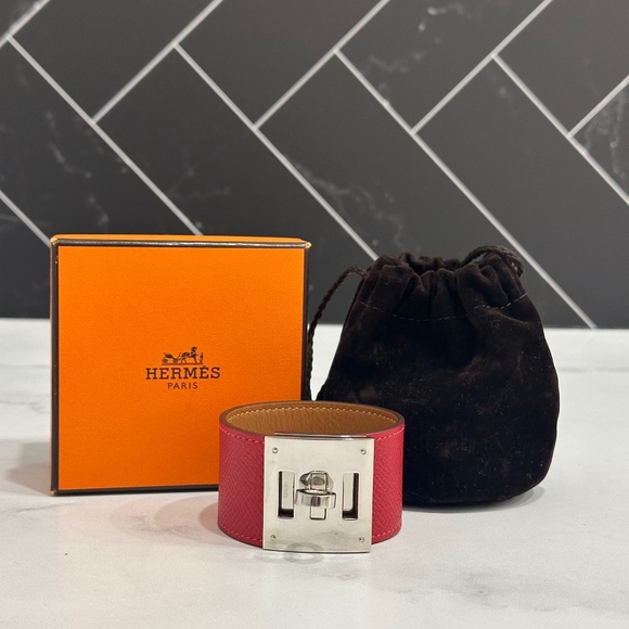 Hermes Jewelry - Hermès Kelly Red Leather bracelet